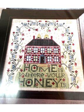 Home Is Where Your Honey Is Cross Stitch Pattern By Heartstring Samplery